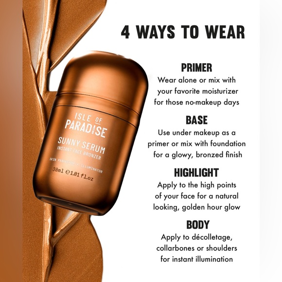 NWOB Isle of Paradise Sunny Serum - Picture 2 of 5
